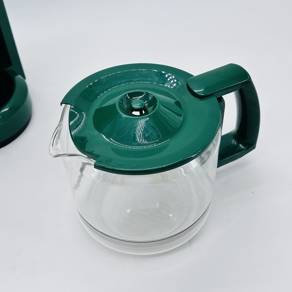 Krups Gevalia Type 396 10 Cup Automatic Coffee Maker Green Tested Working
