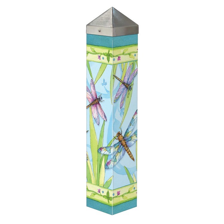 Studio M 20" Art Pole Dragonfly Days