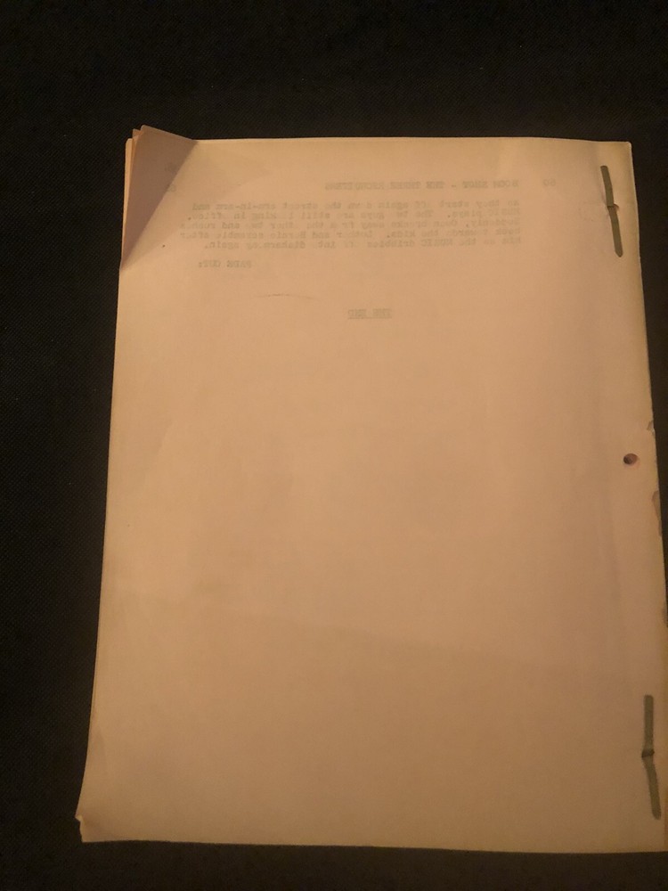 The Recruiters' Vintage [Pilot] Script by Garry Marshall