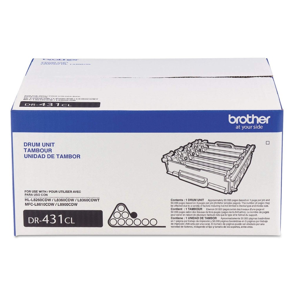 Drum Unit DR431CL White Brother Printer Unit-Retail