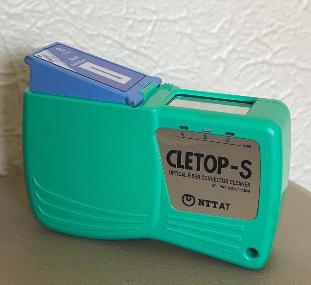 Cletop-S Optical Fiber Connector Cleaner