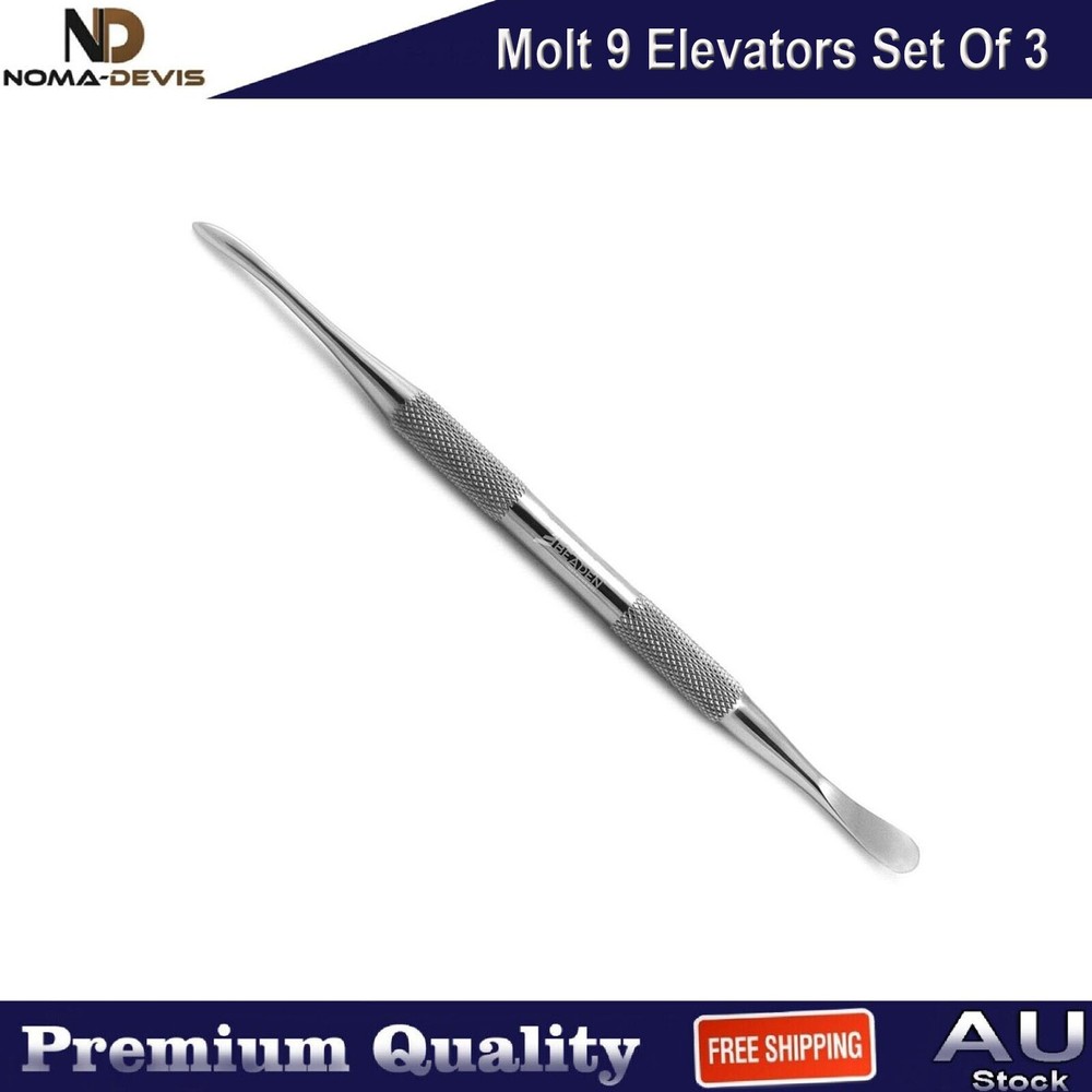 Periosteal Dental Molt 9 Elevators Implants Periosteum Surgical Gingival Tissues