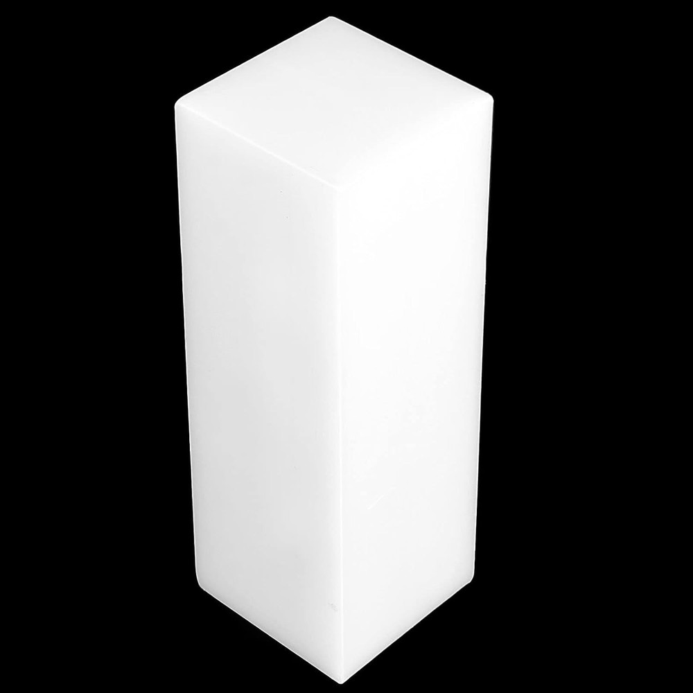 Nylon Tapping Block 2.4x2.4x7.9 Nylon Blocks Plastic Rectangular Solid Bar