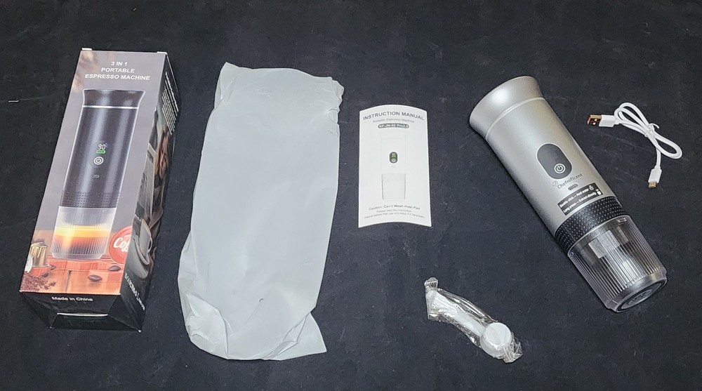 Automatic Espresso Maker Dual Hot & Cold Brew Compact Portable Coffee Machine