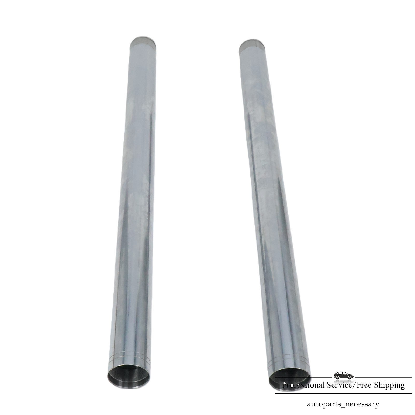 2x Front Shock Inner Fork Tubes For Kawasaki EX650 Ninja 650 2017-2023 41x585mm