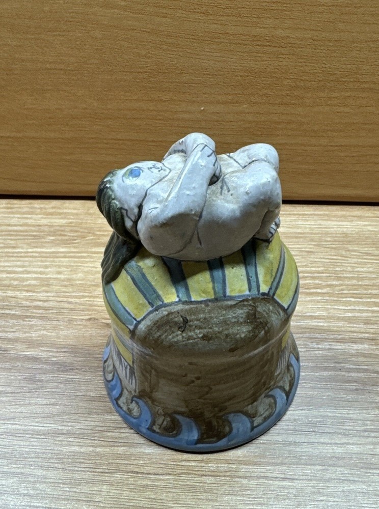 Bell Hand Made And painted ceramic bell.