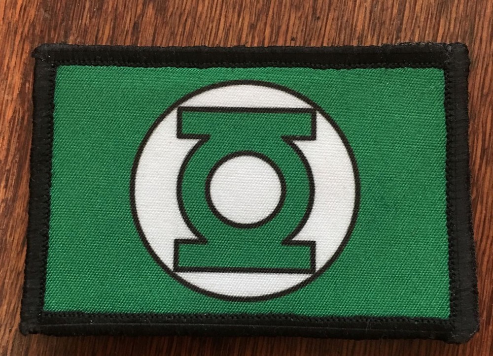 Green Lantern Morale Patch Tactical ARMY  Military Army Flag