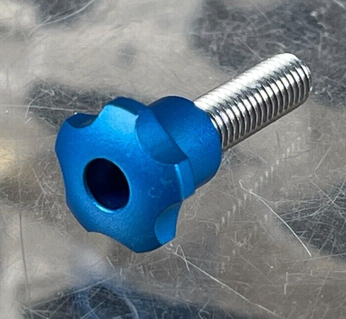 NEW Violent Series Thumbwheel for Eclipse09 Impulse Clamping Feednecks Dust Blue