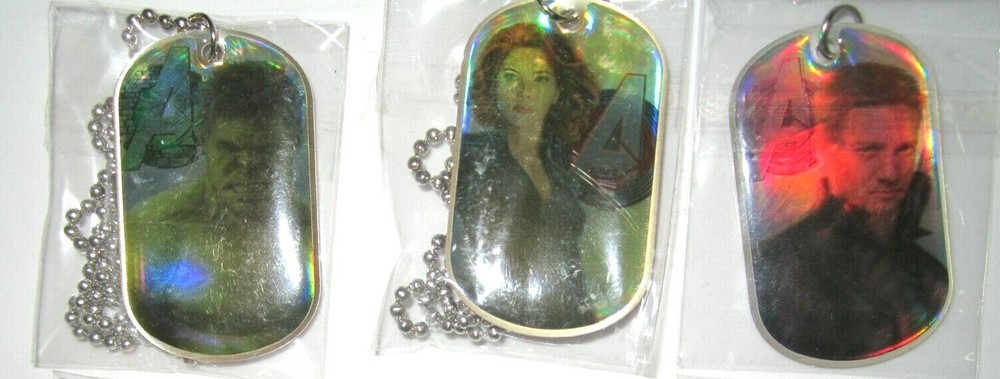 AVENGERS DOG TAGS
