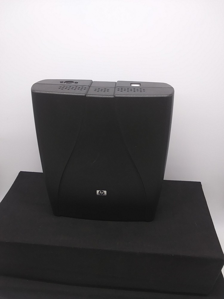 HP DVD1040 External Super Multiformat LightScribe DVD Writer Untested No Cords