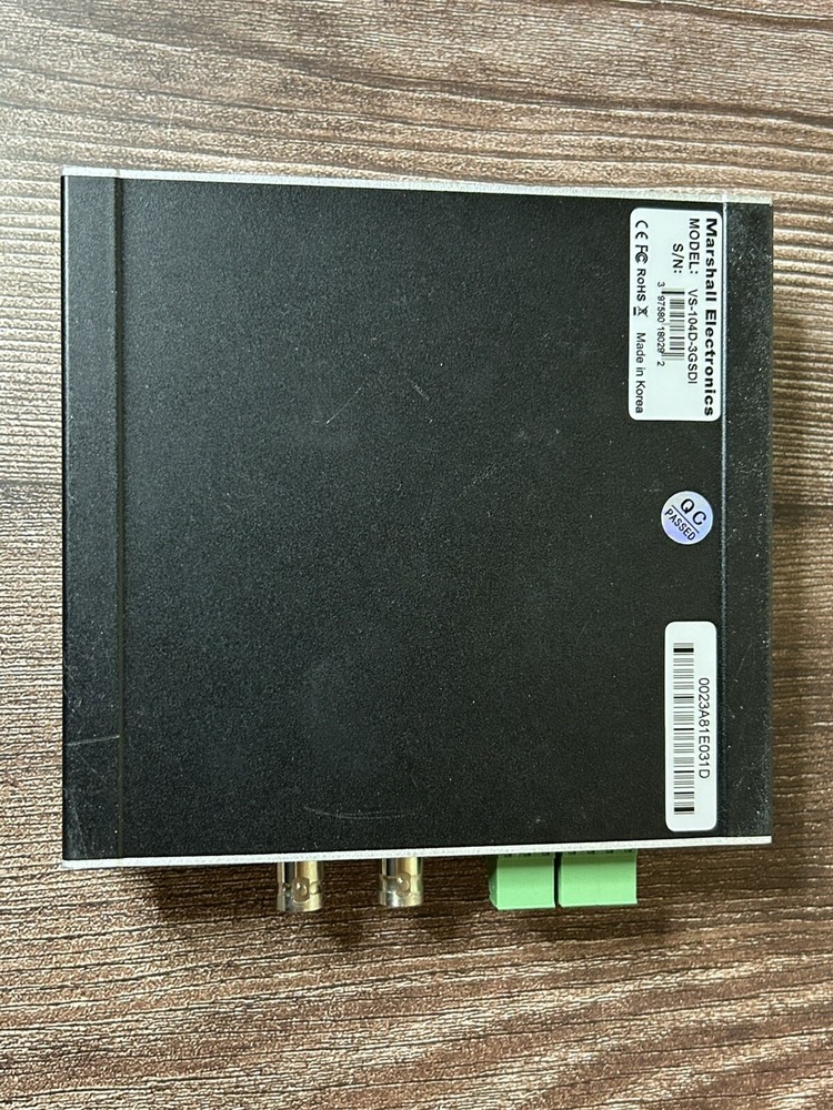 Marshall VS-103e-3GSDI 2.0 High Resolution Encoder/Decoder w/ HDMI/RS485 Untestd