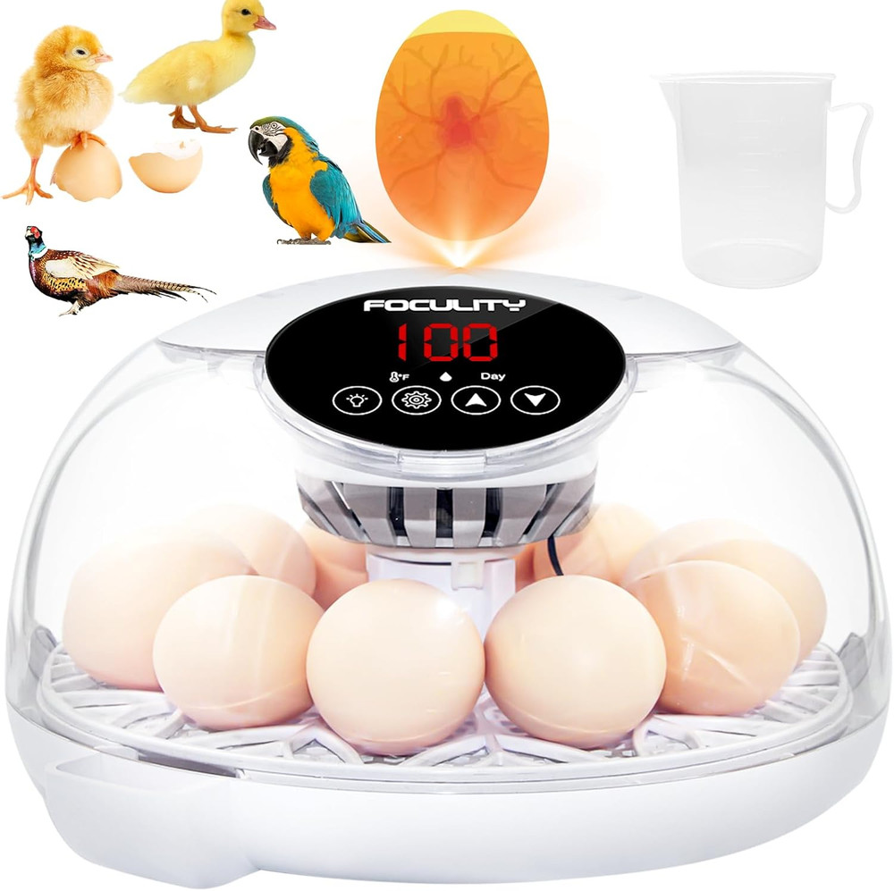 Egg Incubators for Hatching Eggs with Smart Automatic Turning Small Poultry Duck