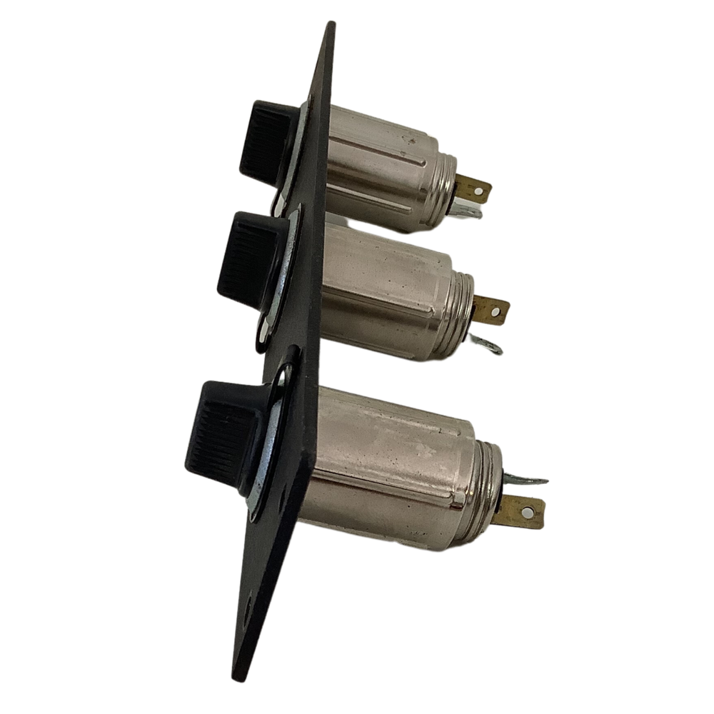 Police Center Console 12 Volt Multi Socket Outlet w/ Socket Covers #3