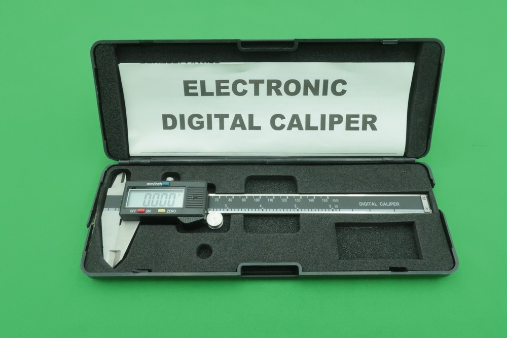 Electronic Digital Caliper 0-6" New Battery Installed