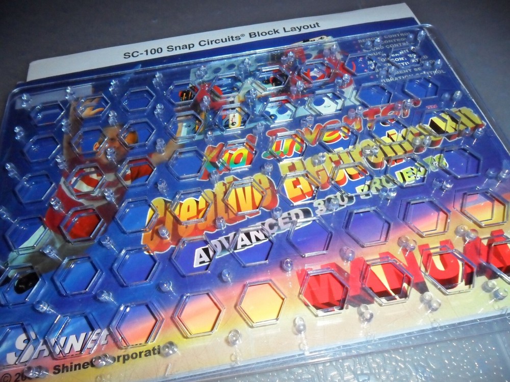 Snap Circuits Creative Kit Manual bundle Model SC-100 blocks plus 320 Projects