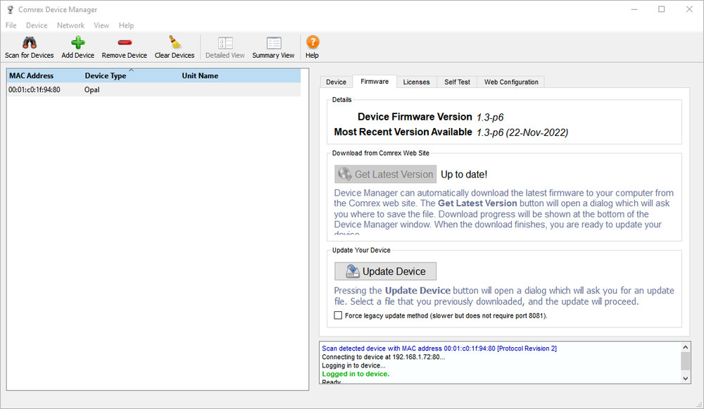 Comrex Opal Broadcast Digital Wideband Codec 2-Line Opus Audio Over IP Endpoint