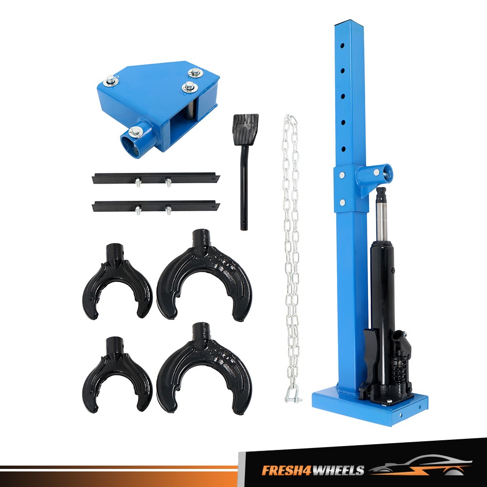 4.5Ton Coil Spring Compressor Auto Strut Hydraulic Compressor Removing Tool Blue