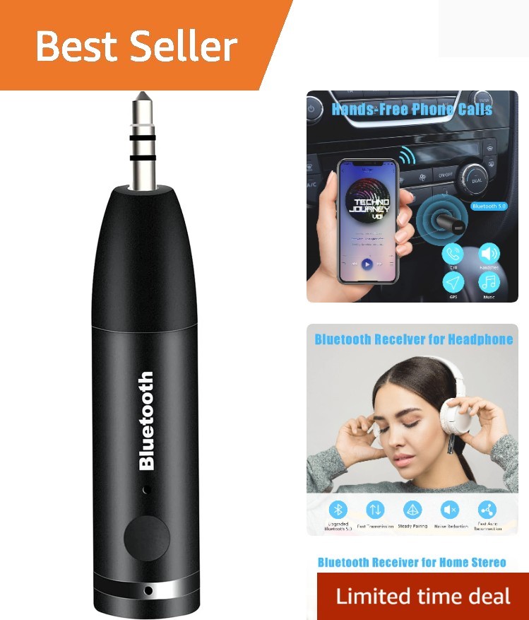 Mini Portable Bluetooth Aux Adapter - Upgrade Your Car & Stereo Music Experience