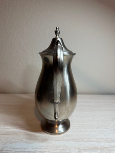 FB Rogers Tea/Coffee United Airlines Set / Pewterlite 4pc w/Tray