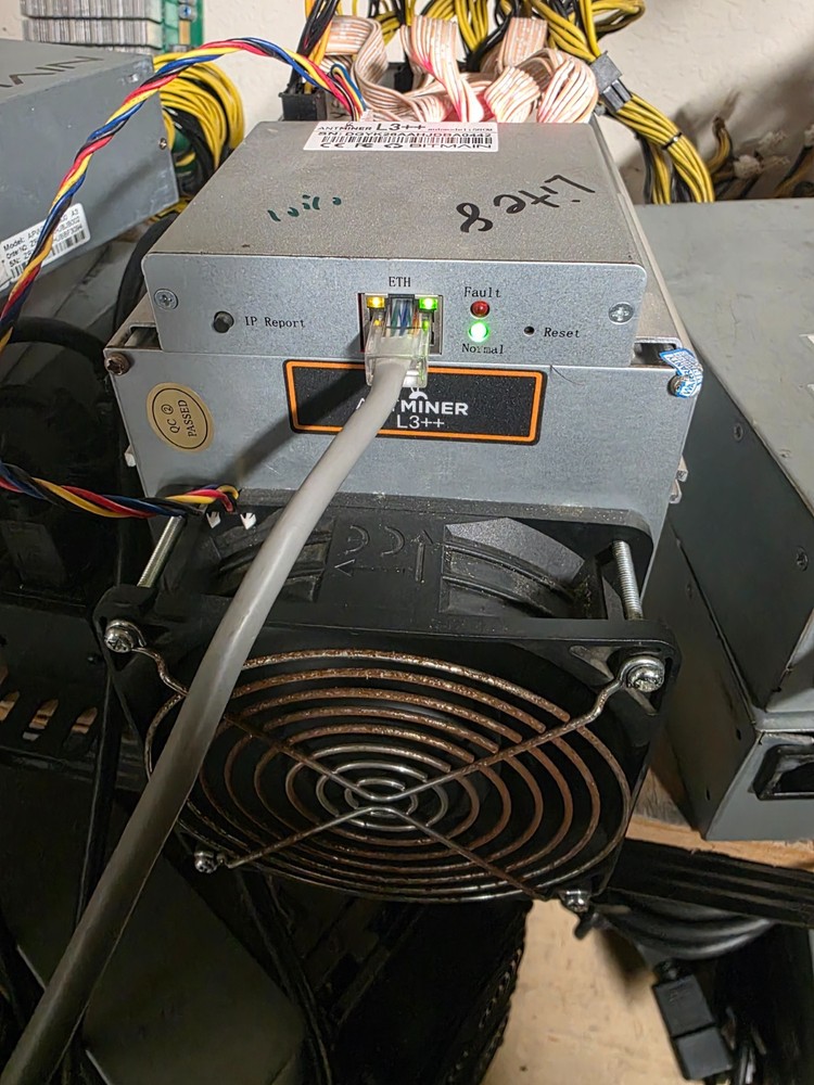 Bitmain Antminer L3++ (580)Miner no PS