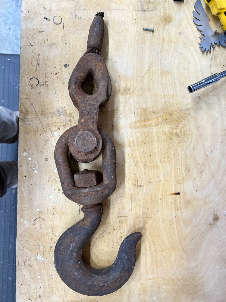 Crosby Laughlin 5 Ton Swivel Hook
