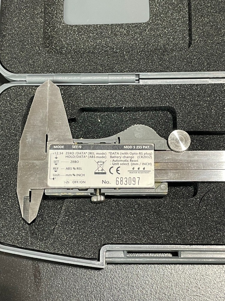 Fowler Digital Caliper Water Resistant 150 mm Range