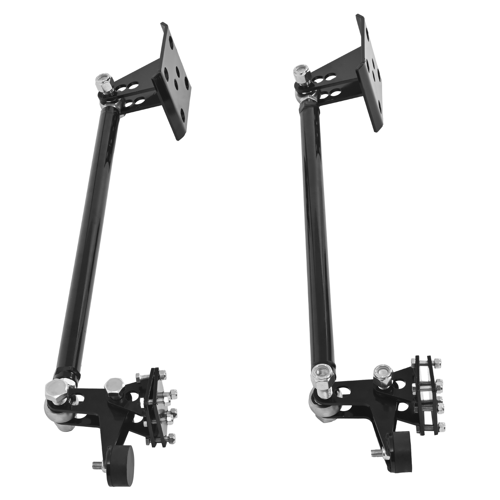 Black Truck Traction Bars For Chevy Silverado/GMC Sierra 1500 1988-2024