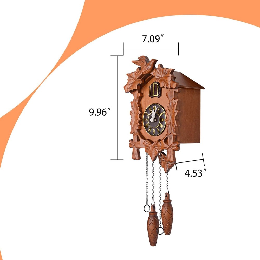 Handcrafted Wood Cuckoo Clock MX025
