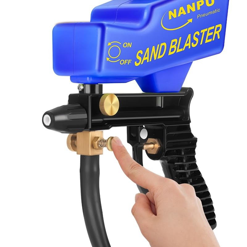 Professional Quality Air Sandblaster with Ceramic Nozzles for Precision Etching
