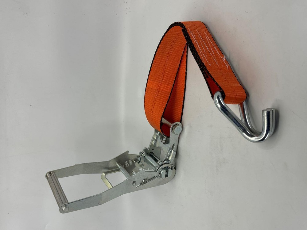 2”X30’ Heavy Duty Long Handle Ratchet Strap with J-Hooks 4 Pack