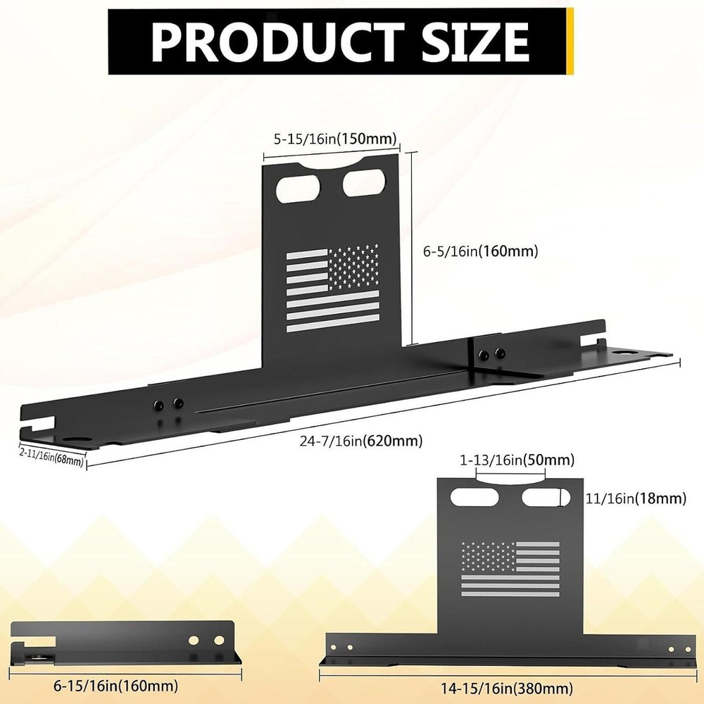 2 Set Wheel Alignment Tool Kit Efficient Automotive with Tape Measures