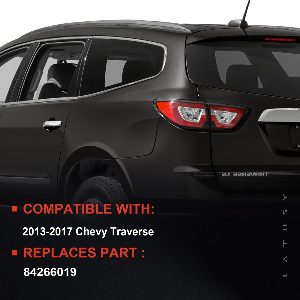 Tail Light Compatible With 2013-2017 Chevy Traverse Rear Light Taillights Rep...