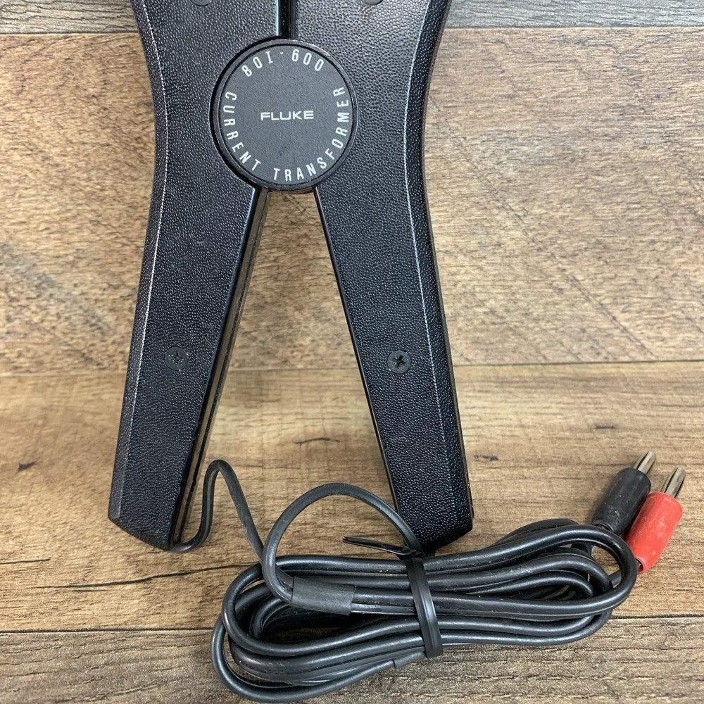 Fluke 80I- 600 Clamp-On AC Current Probe Black