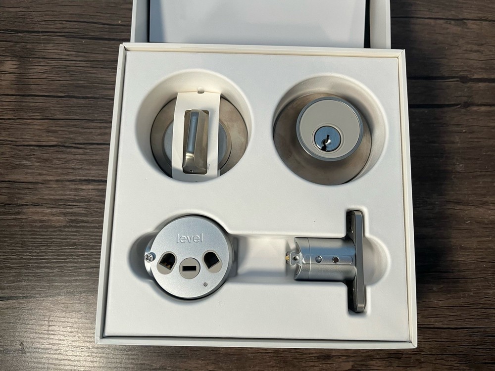 Level Lock+ (Matter) Smart Lock – Satin Nickel – New Open Box
