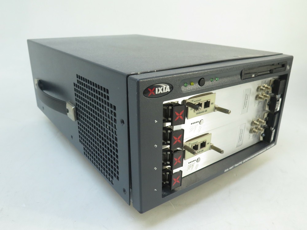 IXIA 400T Traffic Generator/Performance Analyzer /w two LM10GE700F1 Modules