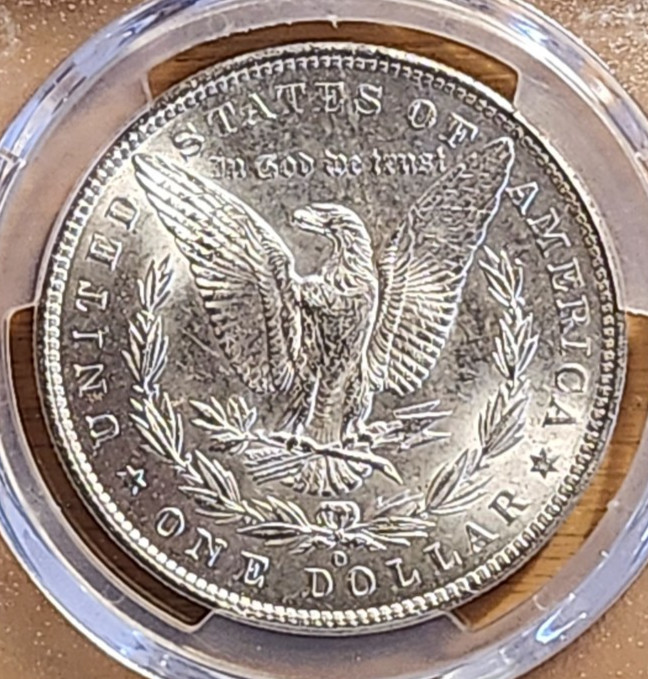 1885 O PCGS MS62 MORGAN 90% SILVER