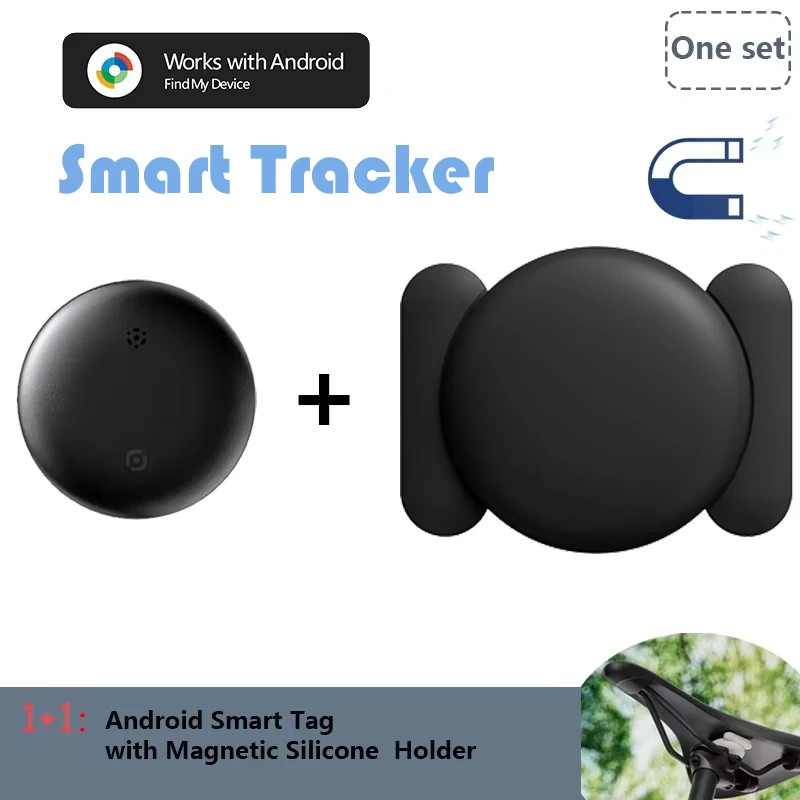 Android AirTag with Magnet Holder & Waterproof Design for Google Find My