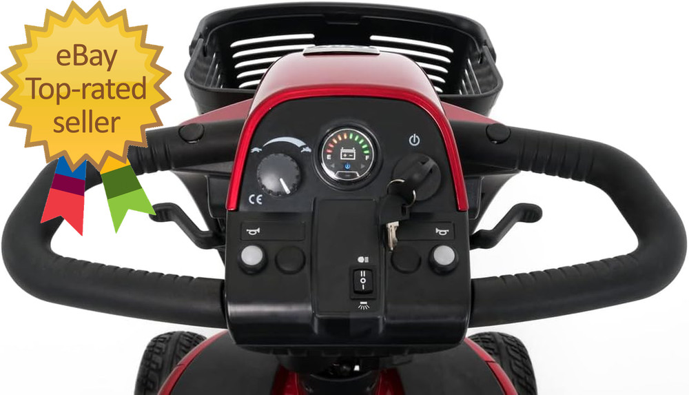 Deluxe Easy Pull Key Set for Pride Mobility Scooter Premium Replacement Keys