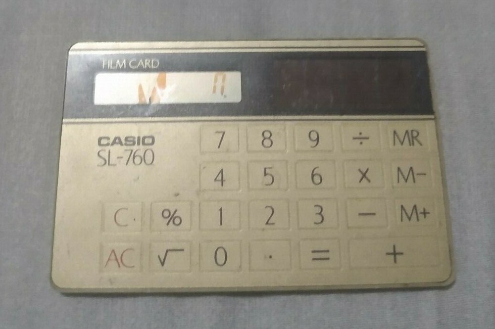 Mini Antique Calculator