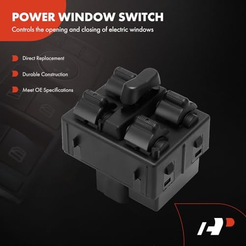 Replacement Power Window Switch for PT Cruiser 06-10 Driver Passenger