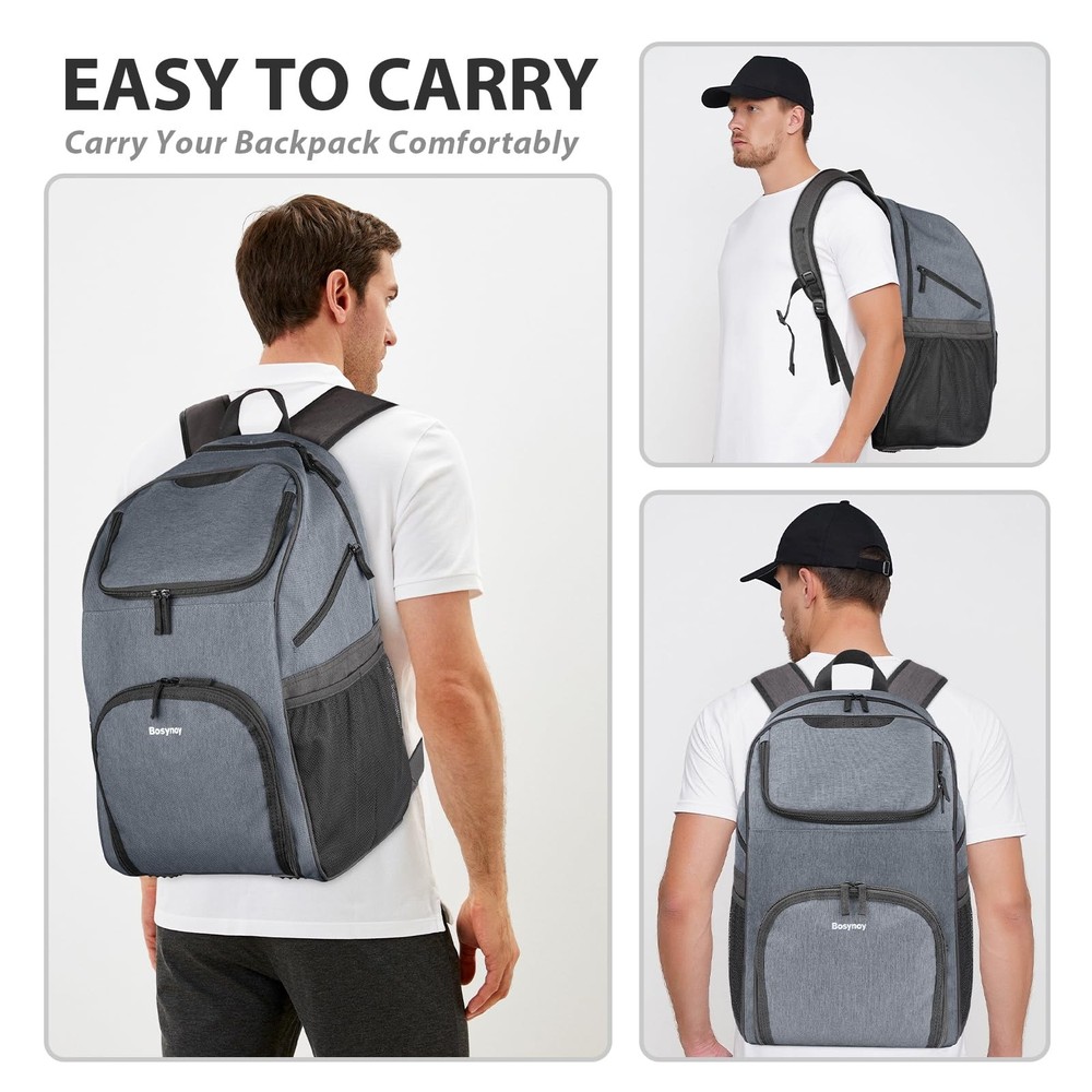 Bowling Backpack, Bowling Ball Bag Totes for Single Ball with Shoe Compartmen...