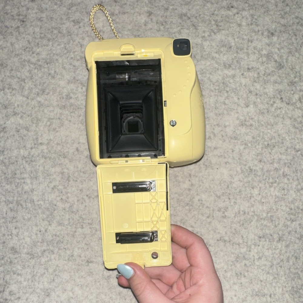 Yellow Multicolor Camera Accessory Bundle for Fujifilm Instax Frames & Filters