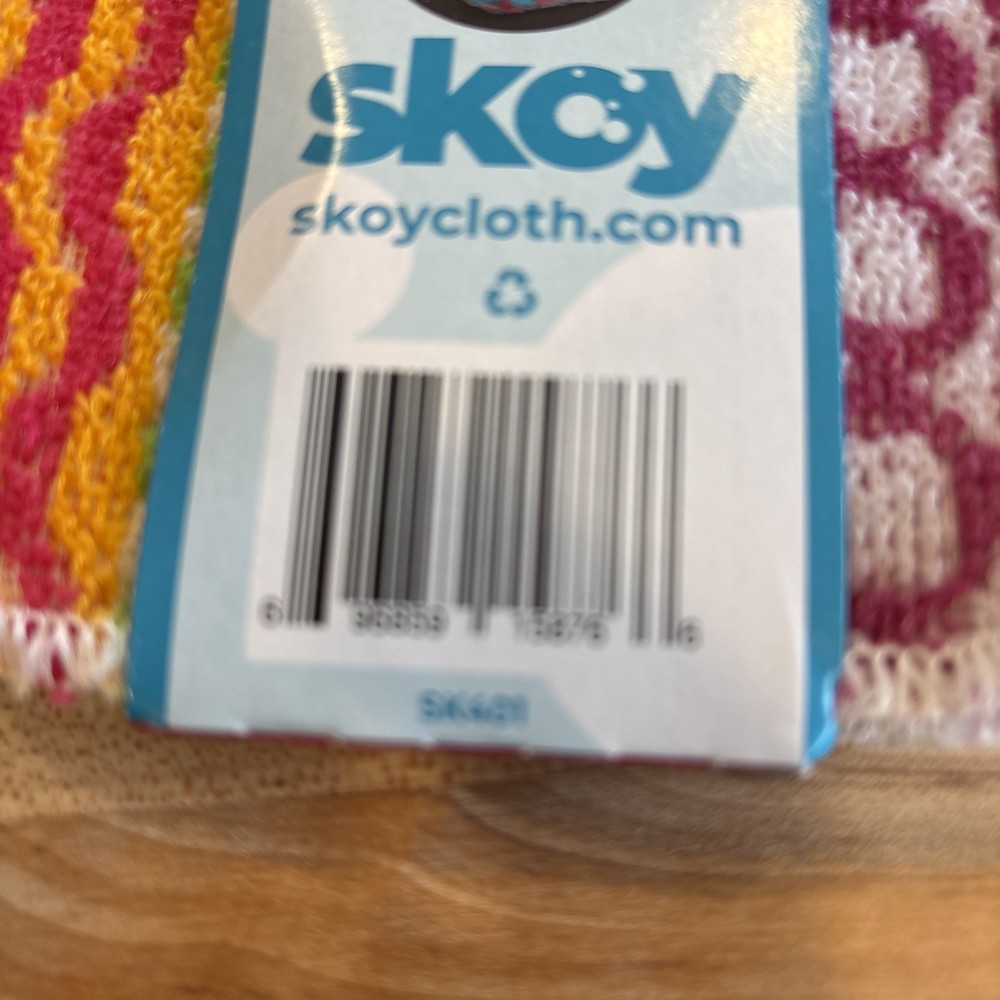 2 Pack Skoy Scrub Non-Scratching Dish Scrubber 🧽 Reusable