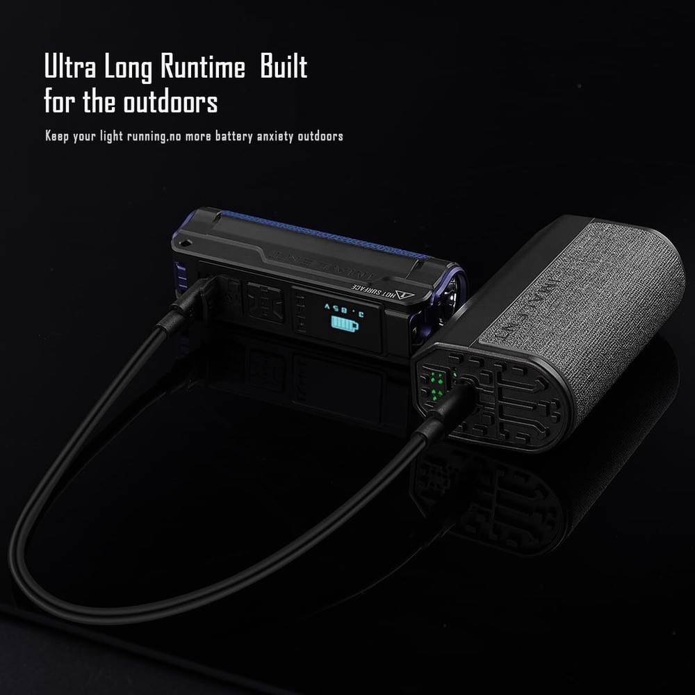 IMALENT LD00 Flashlight Charging Box for LD70 LD35 (Flashlight Not Included)