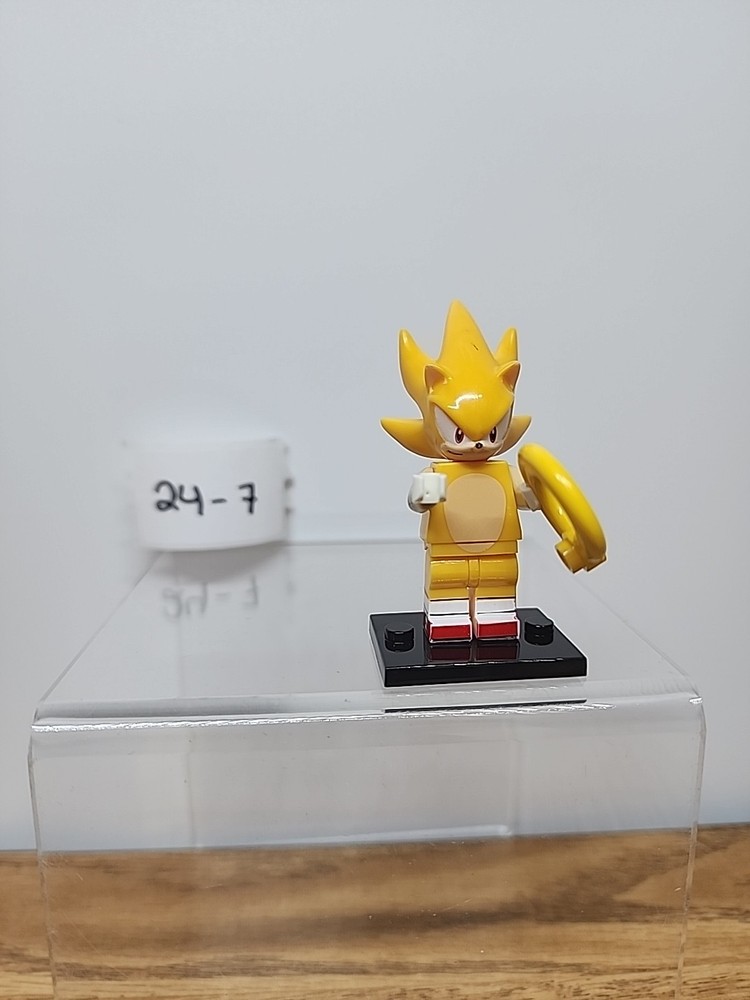 Super Sonic #2 Custom Minifigure Brand New