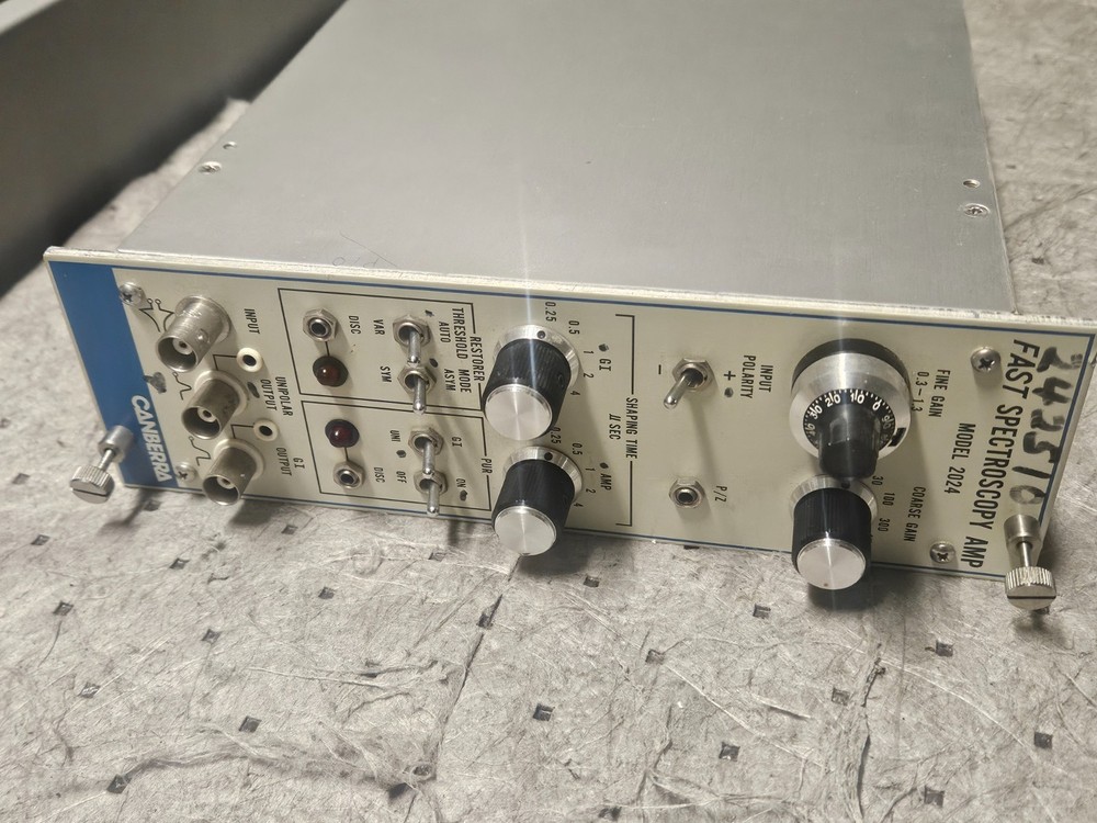 Canberra Model 2024 Fast Spectroscopy Amplifier Module Nuclear Electronics
