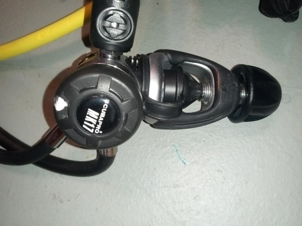 Scubapro Dive Set Up With Cressi Computer