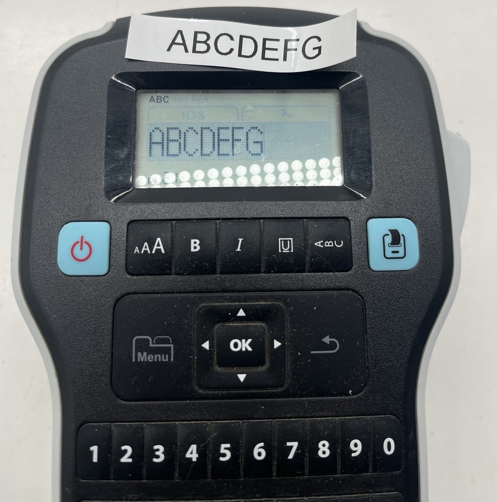 DYMO LabelManager 160 Portable Label Maker Tested Working w/ Labels