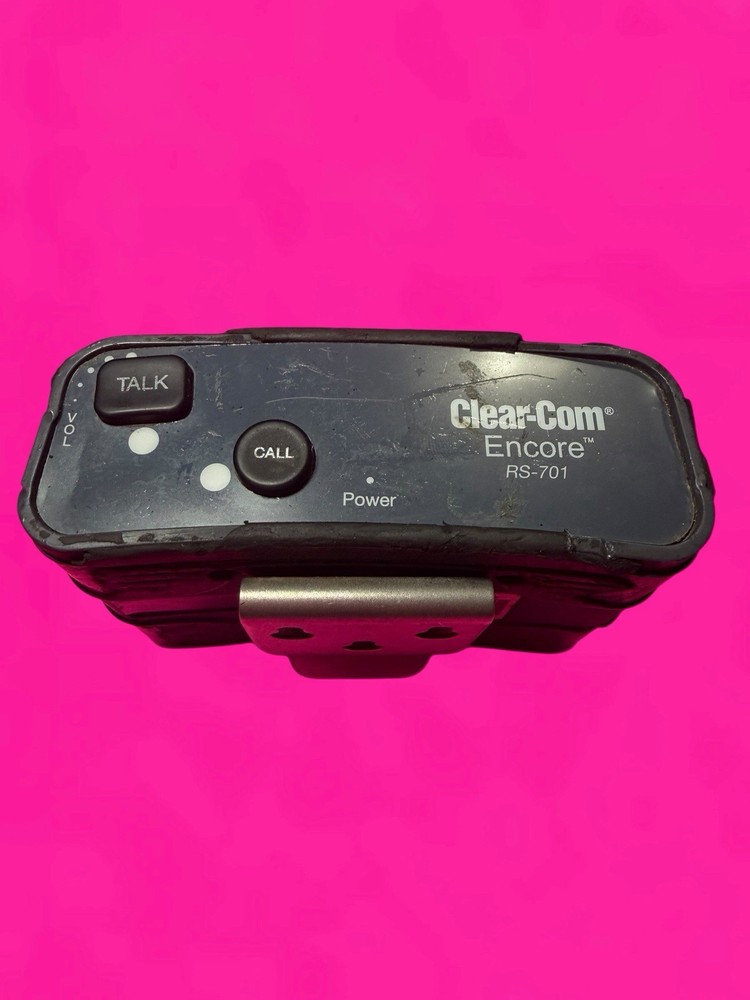 Clear-Com RS-701 Single-Channel Standard Beltpack #C