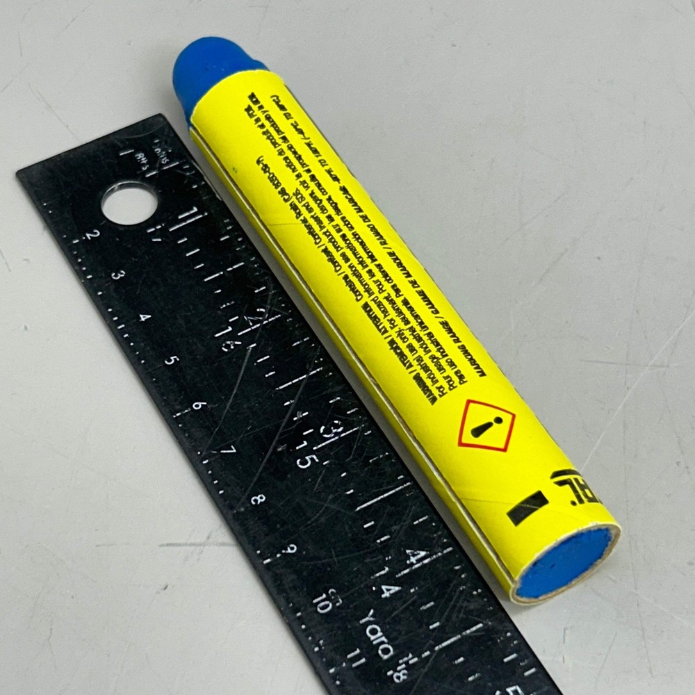 Markal (12 Pack) Solid Bleed Through Solvent PaintStik/ Marker Blue (Slightly Di